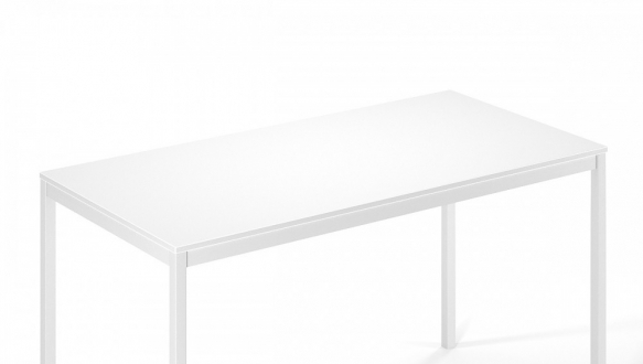 Письмовий стіл Brevity Loft standart Білий діамант/Білий метал 1