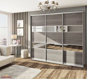 Шафа-купе 2,2м Модель-3 тридверна