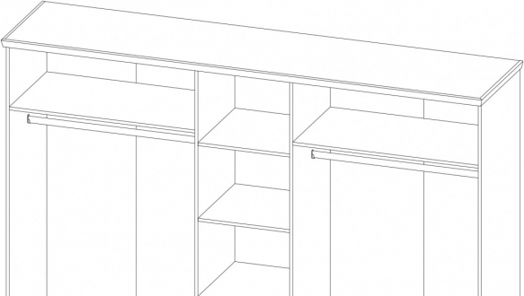 Шкаф 5Д Орегон 1