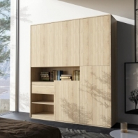 Шкаф Морели RS-2 3 дверный дуб сонома 150 см