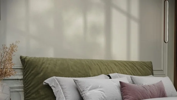  Ліжко двоспальне м'яке Woodsoft Kemi / Кемі з підйомним механізмом та нішею для білизни 2