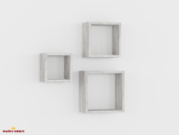 Полиця настінна бетон GТ0027