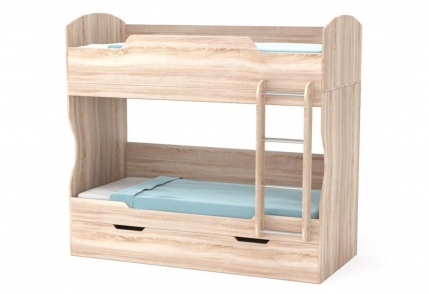 Двоярусне ліжко Хостел (з 2-ма вкладами) 0