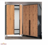 Шкаф КС Лайн Х 2 дверный дуб аппалачи 120 см