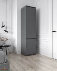 Шафа Морелі Т217 антрацит з полицями 50 см