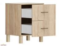Тумба прикроватная KOM/50/50/40/3А Modeo