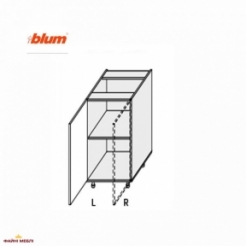 Секція нижня права 20Н/820 1дв Pro Blum Міленіум WG