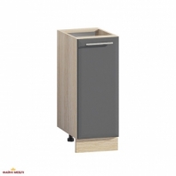 Тумба нижняя Н30.82.1Д Хай-Тек глянец перламутр