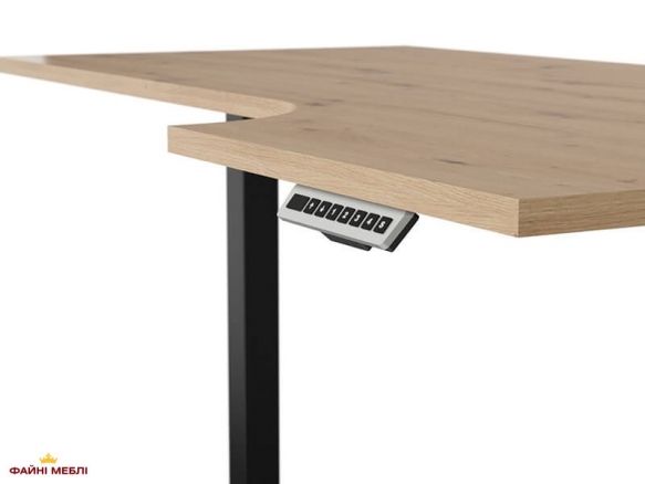 Стол письменный угловой BIU/160/90/B/L Space office 4