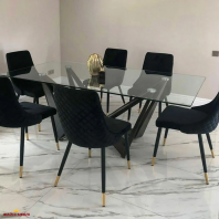 Стул Piano B Velvet черный