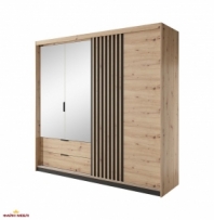 Шафа 4D2S/220 Perfect Home Tally 4 дверна дуб артизан 220 см