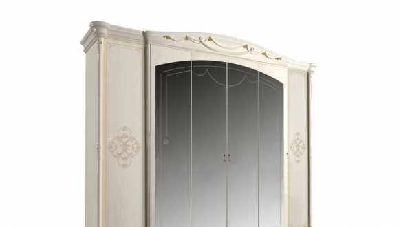 Шкаф 6D с зеркалом Роселла 2