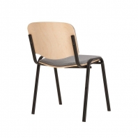 Стул ISO wood plus black