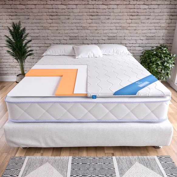 Матрас топпер Memory Foam Microfiber 4