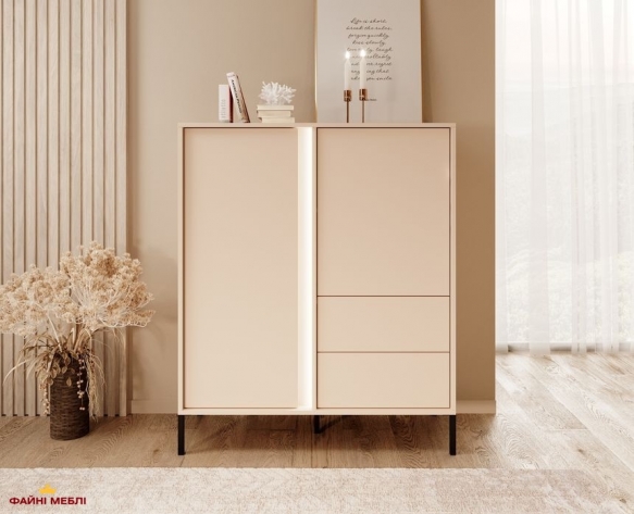 Комод високий 2D2S/104 Dast 5