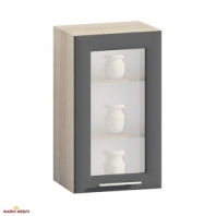 Шкаф верхний В40.72.1СК/В40.92.1СК Хай-Тек глянец перламутр