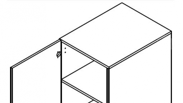 Шкаф SZF1D Мерс 1