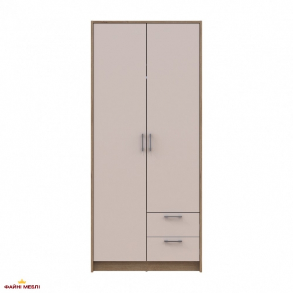 Шкаф для одежды Дорос Ронди кашемир 2 дверный 82 см 0