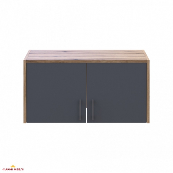 Антресоль висока Дорос Ронді графіт 2-дверна 82 см 2