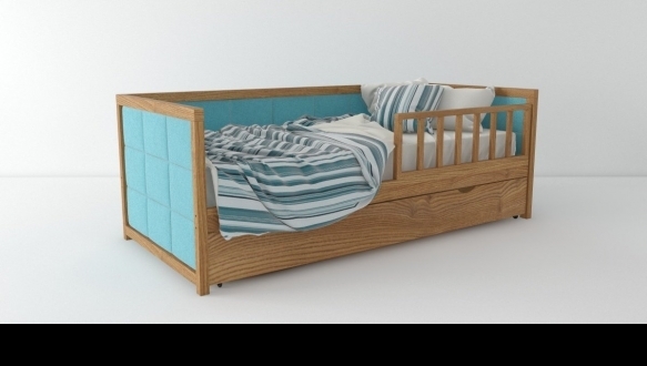 Детская кровать с ящиками Nevis 10