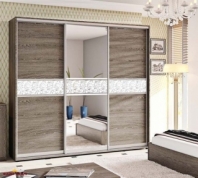 Шафа-купе 2,1м Модель-2 тридверна з дзеркалом