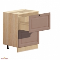 Тумба нижня Н60.82.2Я+1Я внутр. Атланта глянець