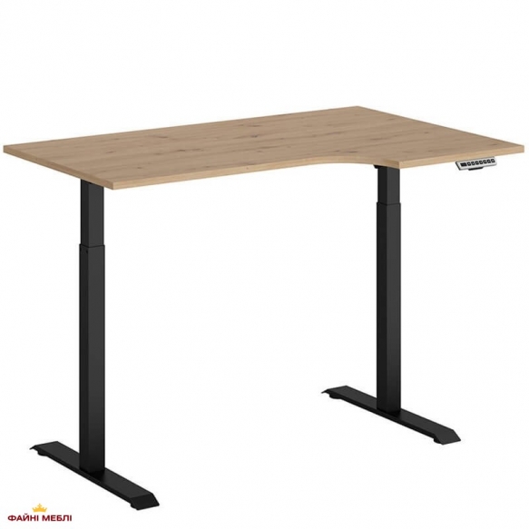 Стол письменный угловой BIU/160/90/B/L Space office 7