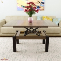 Стол-трансформер B-Fly Дуб винтаж оксид/Венге