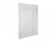 Шкаф 3Д Миромарк Белла 3 дверный белый 138 см