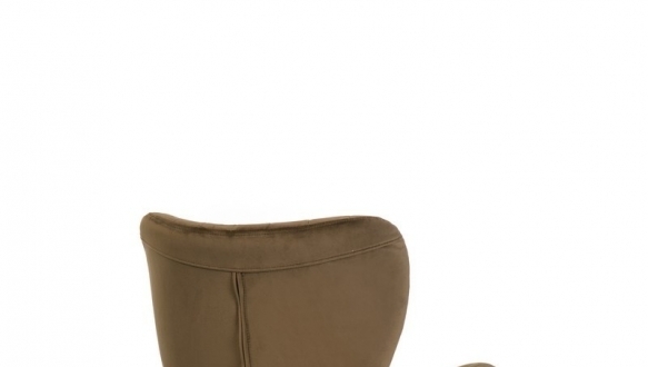 Стул полубарный B-22 капучино велюр 3