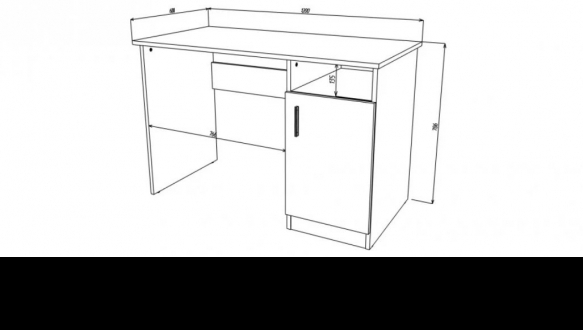 Компьютерный стол Lucky 0