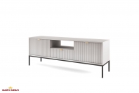 Тумба под телевизор Серый/Черные ножки RTV154 Nova