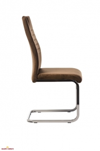 Стілець S-120 коричневий велюр