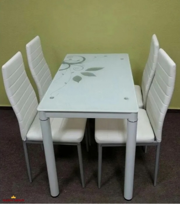 Стіл Damar 100х60 Білий 4