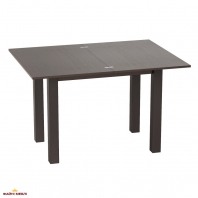 Стол-трансформер Dinner Glass Венге/Венге ноги/Бежевое стекло