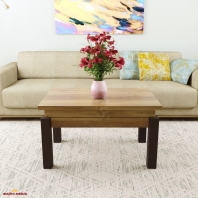 Стол-трансформер B-Fly Дуб Барокко янтарный/Венге