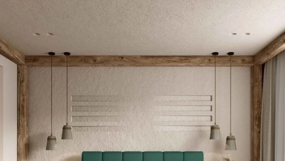 Ліжко м'яке двоспальне Віоріна Деко Подіум 3