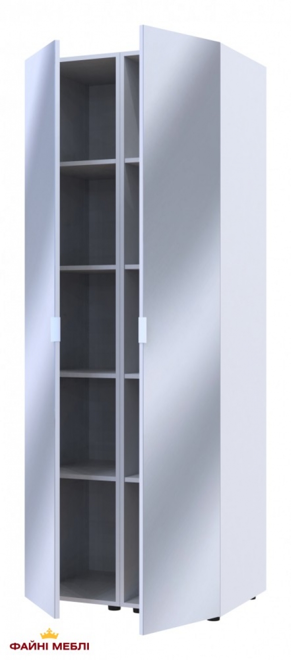 Шафа Дорос Гелар білий 2 Дзеркала 78 см 2