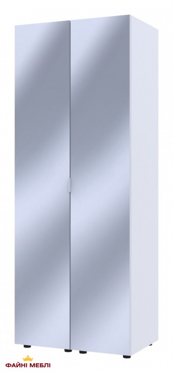 Шафа Дорос Гелар білий 2 Дзеркала 78 см 3