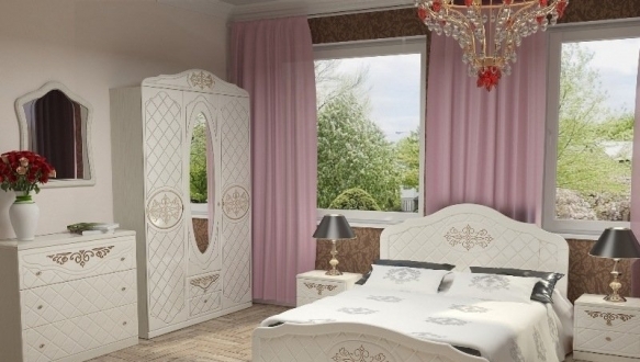 Кровать Лючия с газлифтом и металическим каркасом 7