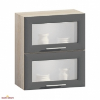  Шкаф верхний В60.72.2СК Бар Хай-Тек глянец перламутр