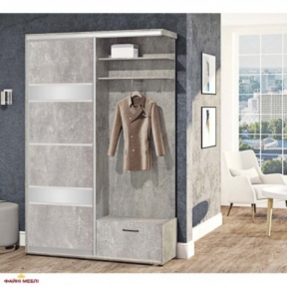 Прихожая-купе 1м Модель-5 однодверная