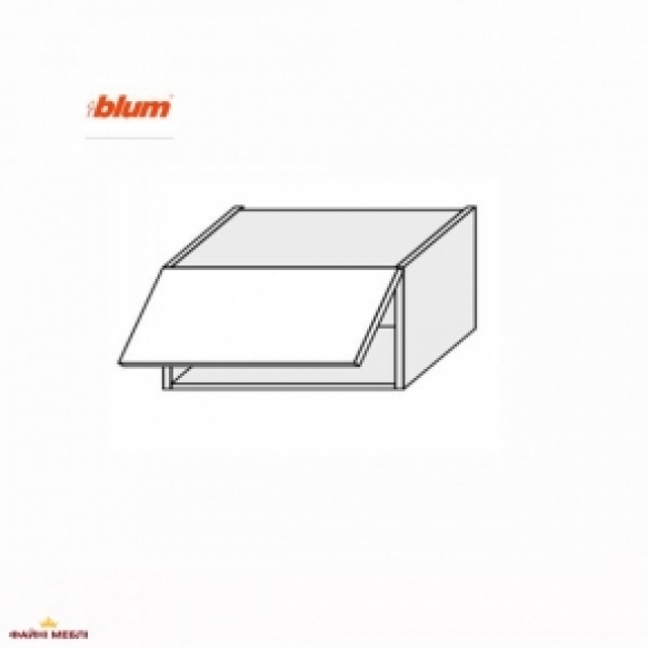 Секція верхня 80В/450 1дв Aventos Pro Blum Міленіум