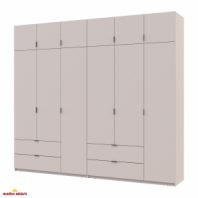 Шафа для одягу Дорос Лукас кашемір 6 дверна 270 см