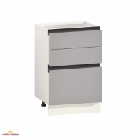 Тумба нижняя Н50.85.3Я Gola ручка Окрашенный Высокий Глянец