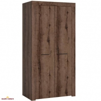 Шкаф SZF2D BRW Poland Baylar 2 дверный дуб монастори 96 см