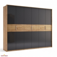 Шафа 6дв Міромарк Рамона 6 дверна дуб крафт 275 см
