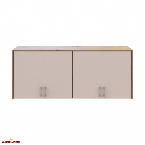 Антресоль висока Дорос Ронді кашемір 3-дверна 121 см 4