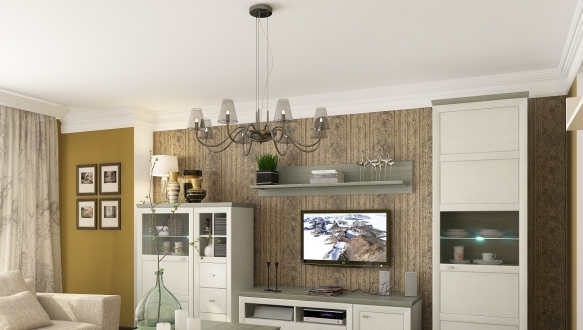 Комод 1Д/3Ш Орегон 6