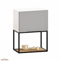 Тумба верхняя В50.72.1Д металл.открытая Gola ручка Окрашенный Высокий Глянец